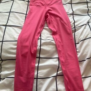 Offline by Aerie Pink Crossover Leggings